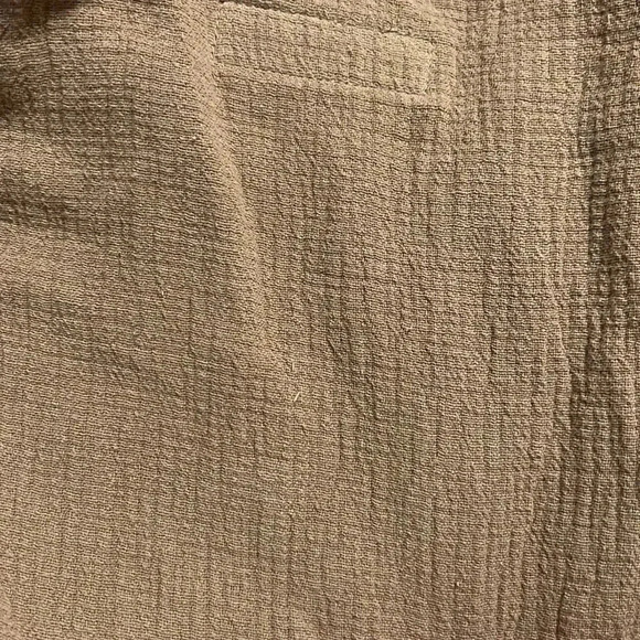 NWT BlankNYC Dolman Sleeve Drawstring Details Woven Raw Hem Jacket Womens XS Tan - Picture 12 of 14